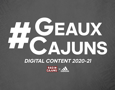 Ragin' Cajuns Social Content 2020-21