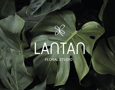 LOGO BRANDING "LANTAN" FLORAL STUDIO