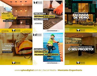 Project thumbnail - Social Media | Montante Engenharia