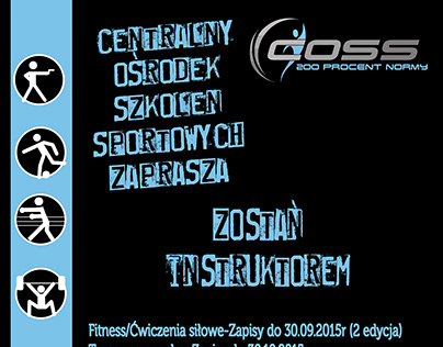 COSS GYM Poster