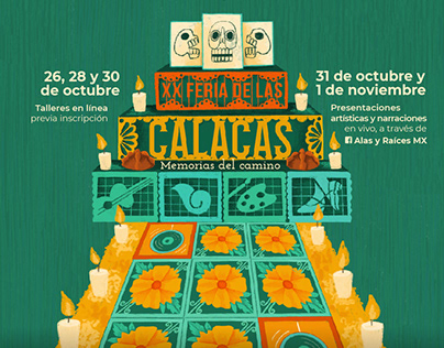 XX Feria de las Calacas, 2020