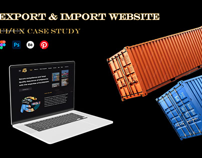 Export & Import WebSite (UI/UX Case Study)