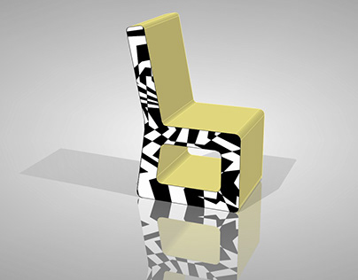 sedia in cartone alveolare 20 mm. cardboard chair