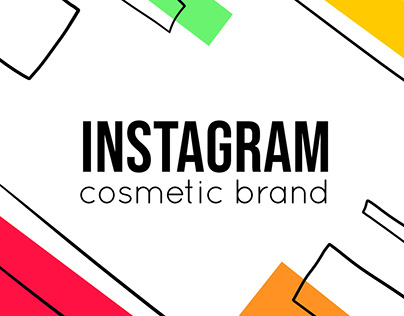 Redesign of instagram of polish cosmetic brand Nacomi