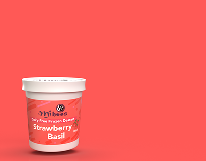Dairy Free Ice Cream Branding