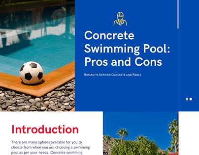 Concrete Swimming Pool: Pros and Cons