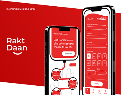 Raktdaan - Blood donation app