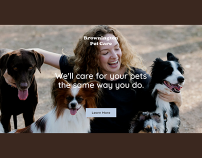 Blocks Pets Service Website
