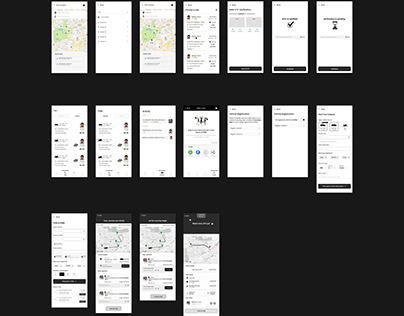 Bola Ride sharing app UI Design