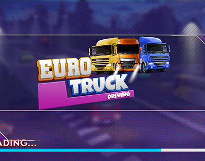 euro truck driving