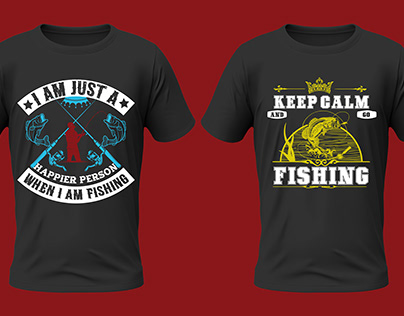 Fishing T- Shirt Design