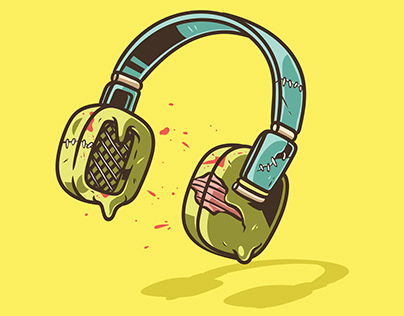 Zombie headphone