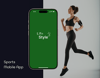 Life Style - sports mobile application.