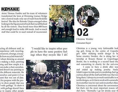 Magazine spread -proposal for Monocle
