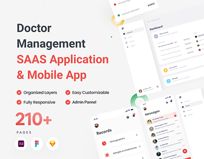 Doctor Management SAAS Application and Mobile App