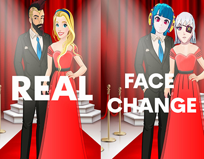 change character face