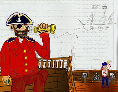 Pirate Sketch WIP