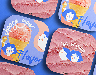 Ice Cream • illustration design