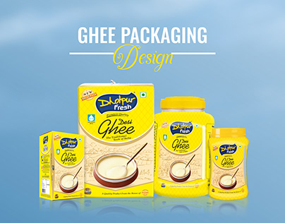 Desi Ghee Packaging Designs & Branding