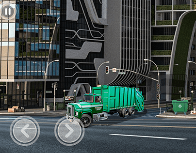 Garbage Truck Simulation Screenshots
