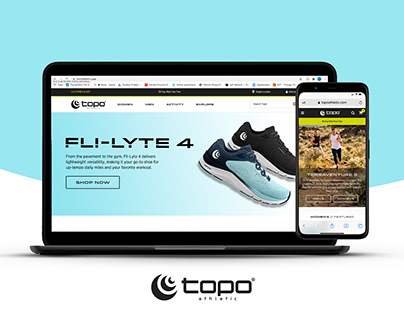 Topo Athletic Website Redesign