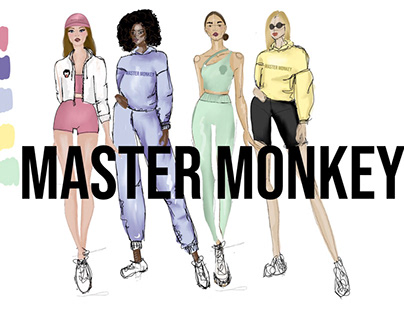 Master Monkey- Pastel Collection