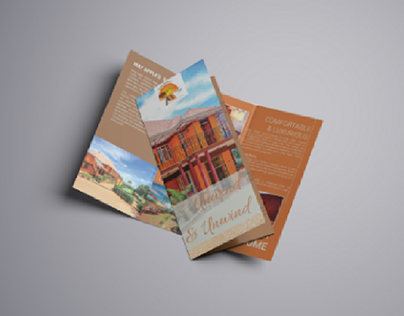 Project thumbnail - TRI-FOLD BROCHURE DESIGN FOR MAY APPLE HOTEL
