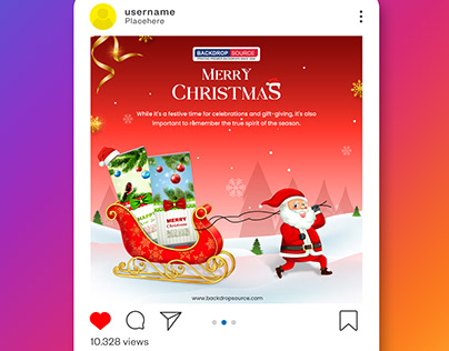 Christmas Social Media Poster