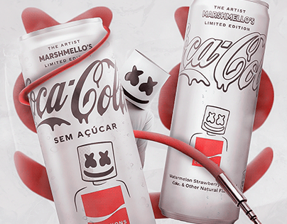Coca cola / Marshmello