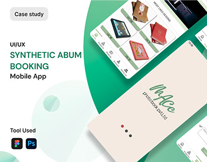 UI/UX case study-album booking app