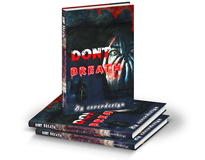 Horror book cover design ( customisable PSD )