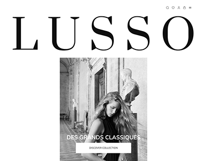 LUSSO - Luxury Fashion Brand