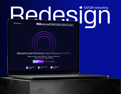 Redesign Landing Page
