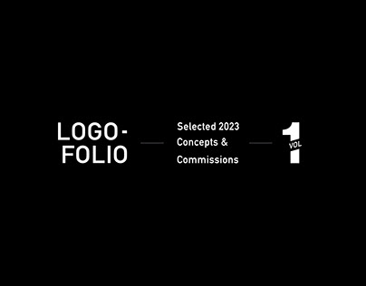 Project thumbnail - LogoFolio | Selected 2023 Concepts & Commissions | 1