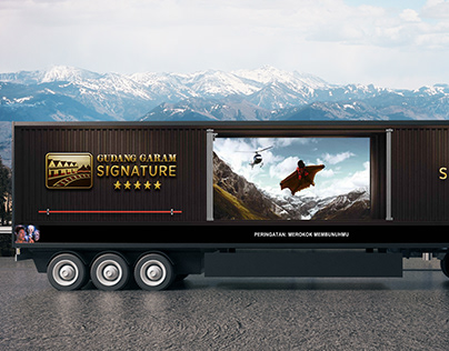 Gudang Garam Signature - Truck Branding