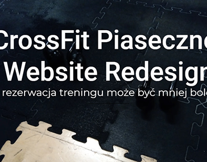CrossFit Piaseczno Website Redesign
