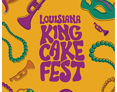 Rebrand Campaign - 2025 Louisiana King Cake Festival
