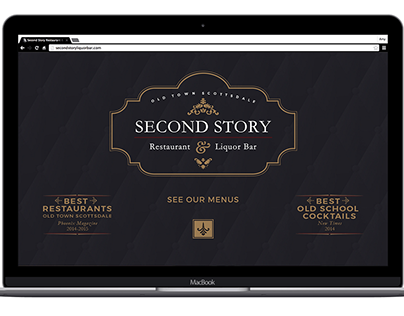 Second Story Restaurant & Liquor Bar Website