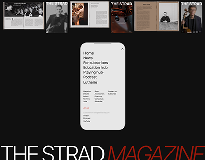 THE STRAD MAGAZINE ● Redesign Concept