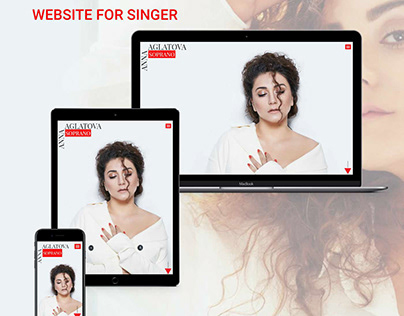 Web site for Russian soprano Anna Aglatova