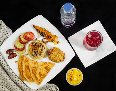 Food Photography of Iftar Platters of BruTown Cafe
