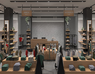 Retail Clothes Store Interior Design