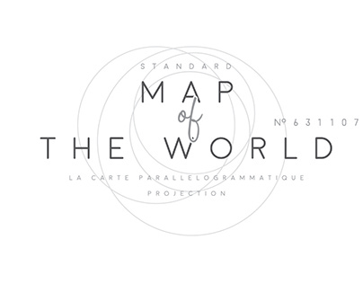 Map øf the World _ Print
