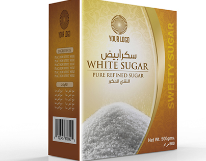 White Sugar Packing Design