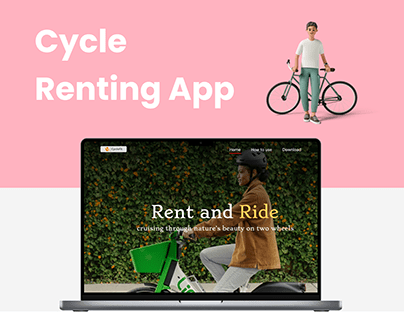 Website Presentation - Cyclofit (Cycle Renting App)