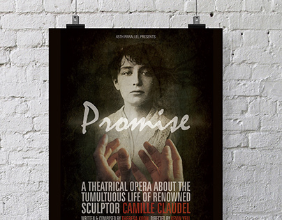 Print Design - Promise, The Opera Poster