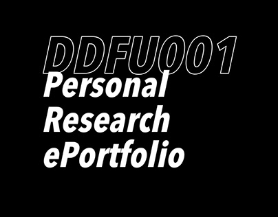 DDFU001 eprtfolio