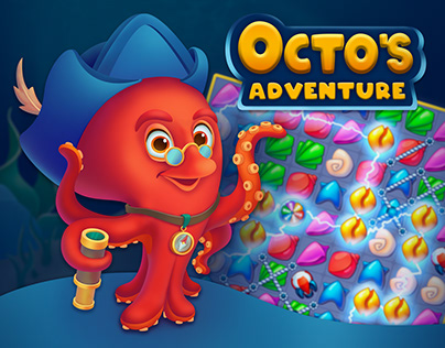Match-3 game "Octo's adventure"
