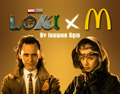 Loki x Mcdonalds | Packaging and Advertising