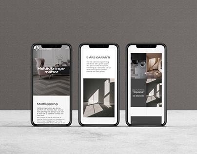 Scandinavian minimalism rebranding for website (gray)